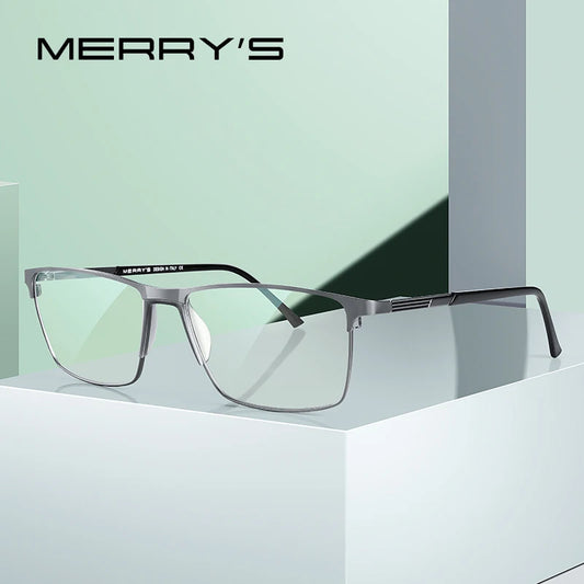 Gafas para Hombre MERRYS – Filtro Luz Azul y Protección UV400 | Modelo S2170FLG