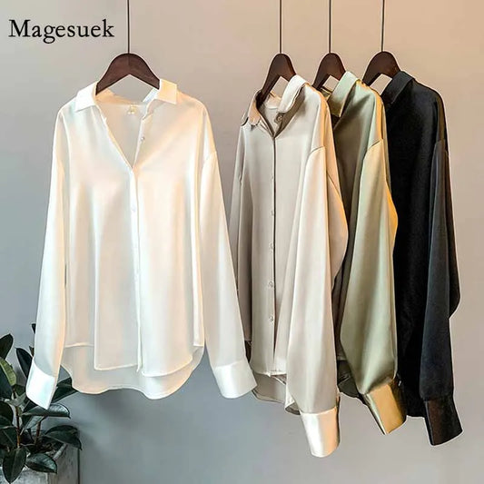 Blusa Satinada para Mujer – Elegancia y Estilo